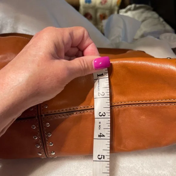 Michael Kors Astor Studded Shoulder Handbag USED - Picture 5 of 16